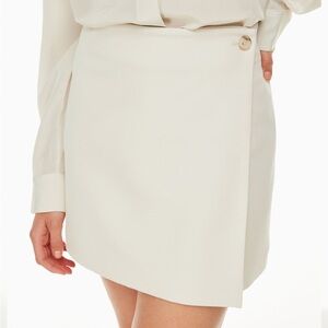 aritiza babaton wrap mini skirt